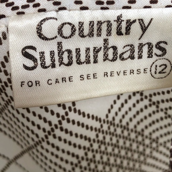 Country Suburban 1970’s vintage button down top. - Picture 5 of 6